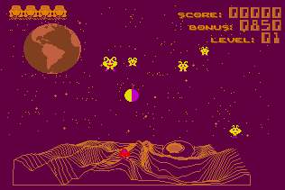 Pantallazo de Shoot the Moon para Atari ST
