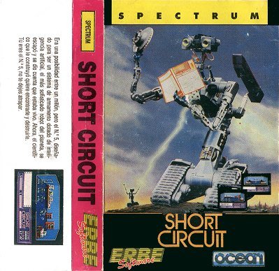 Caratula de Short Circuit para Spectrum