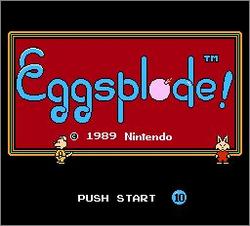 Pantallazo de Short Order/Eggsplode! para Nintendo (NES)