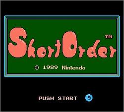 Pantallazo de Short Order/Eggsplode! para Nintendo (NES)