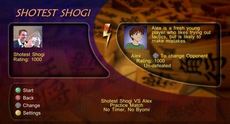 Pantallazo de Shotest Shogi (Xbox Live Arcade) para Xbox 360