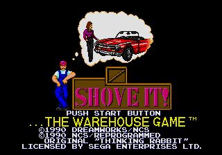 Pantallazo de Shove It! ...The Warehouse Game para Sega Megadrive