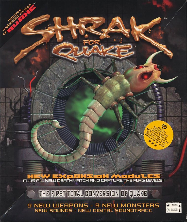 Caratula de Shrak for Quake para PC