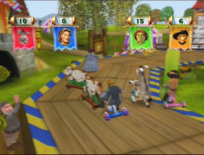 Pantallazo de Shrek: Carnival Games Multijuegos para PlayStation 2