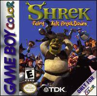 Caratula de Shrek: Fairy Tale FreakDown para Game Boy Color