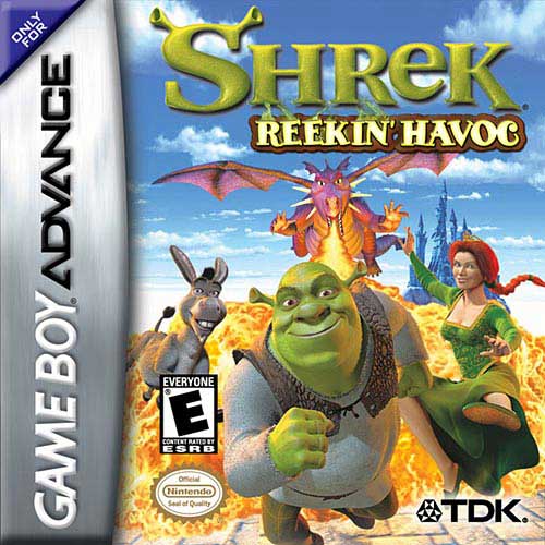 Caratula de Shrek: Reekin' Havoc para Game Boy Advance