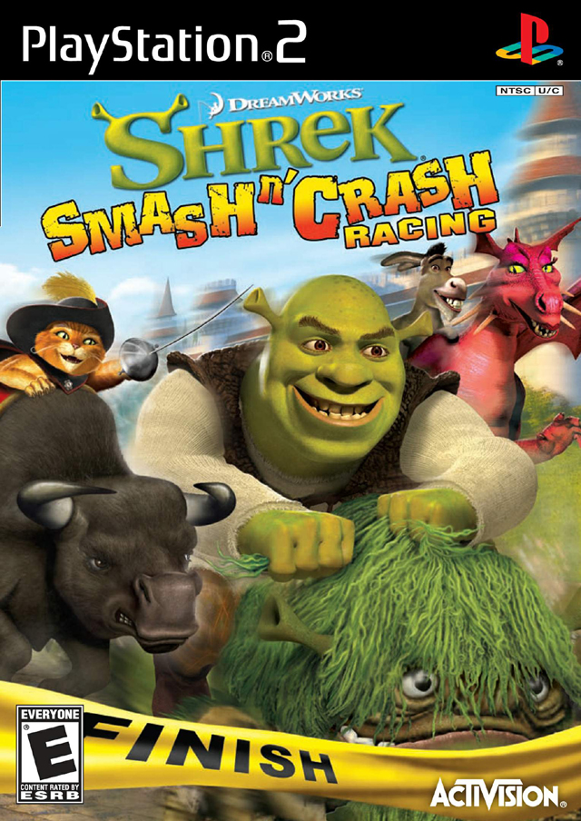 Caratula de Shrek: Smash and Crash para PlayStation 2