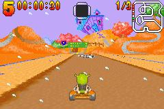 Pantallazo de Shrek: Swamp Kart Speedway para Game Boy Advance