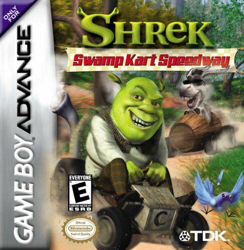 Caratula de Shrek: Swamp Kart Speedway para Game Boy Advance