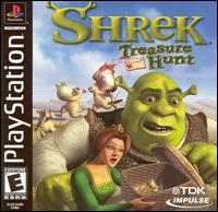 Caratula de Shrek: Treasure Hunt para PlayStation