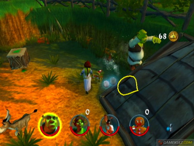 Pantallazo de Shrek 2: The Game para Xbox