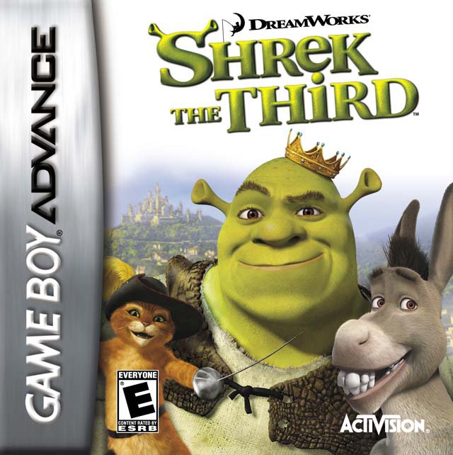 Caratula de Shrek the Third para Game Boy Advance