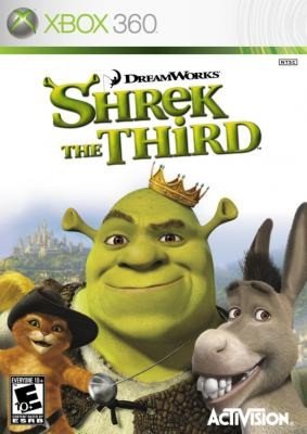 Caratula de Shrek the Third para Xbox 360