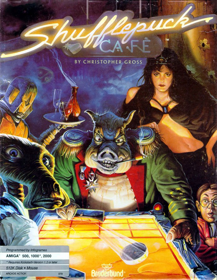 Caratula de Shufflepuck Cafe para Amiga