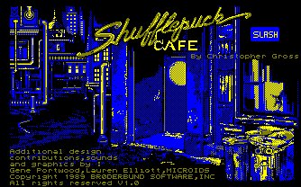 Pantallazo de Shufflepuck Cafe para Amstrad CPC