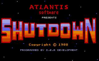 Pantallazo de Shutdown para Atari ST