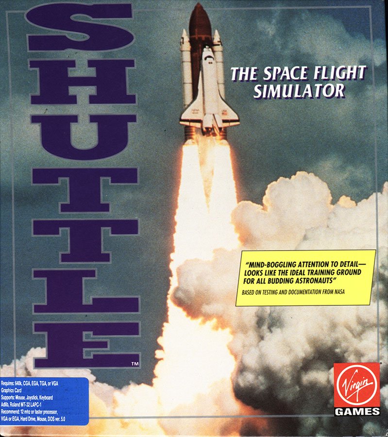 Caratula de Shuttle: The Space Flight Simulator para PC
