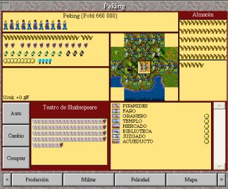 Pantallazo de Sid Meier's CIVNET para PC