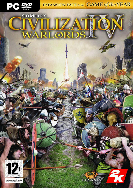 Caratula de Sid Meier's Civilization IV: Warlords para PC