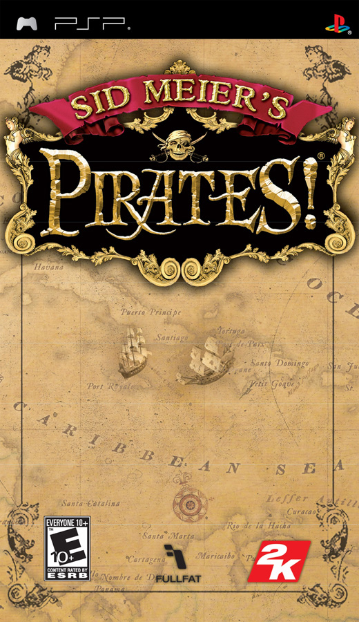 Caratula de Sid Meier's Pirates! para PSP