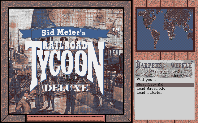 Pantallazo de Sid Meier's Railroad Tycoon Deluxe para PC