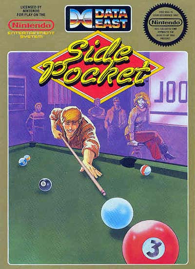 Caratula de Side Pocket para Nintendo (NES)