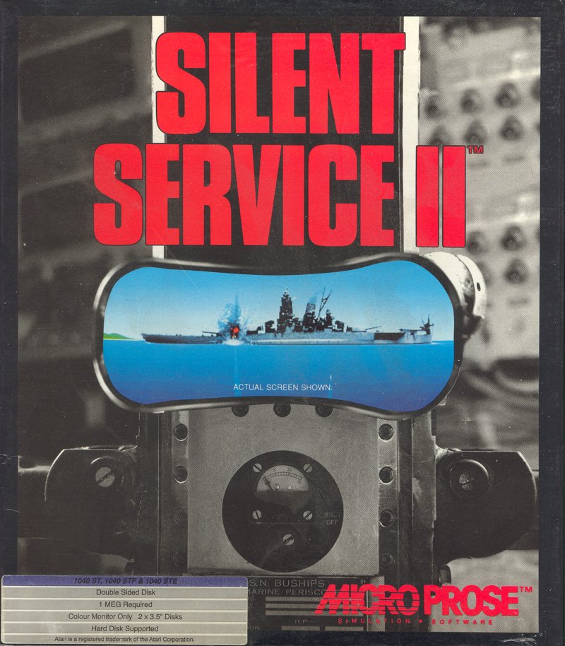 Caratula de Silent Service II para Atari ST