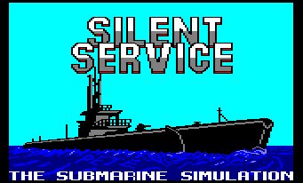 Pantallazo de Silent Service para Amstrad CPC