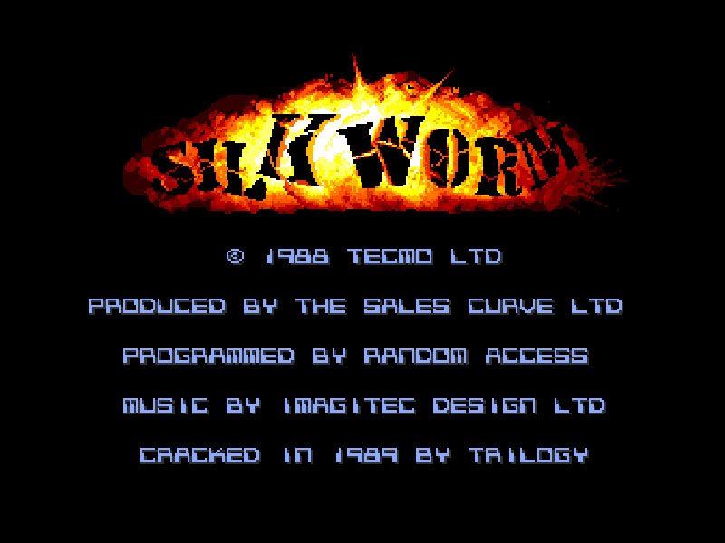Pantallazo de Silkworm para Amiga