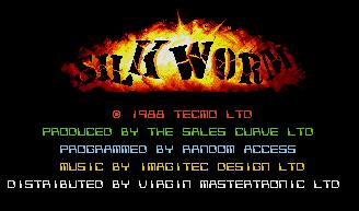 Pantallazo de Silkworm para Atari ST