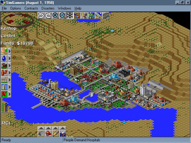Pantallazo de SimCity 2000 Network Edition para PC