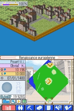 Pantallazo de SimCity Creator para Nintendo DS