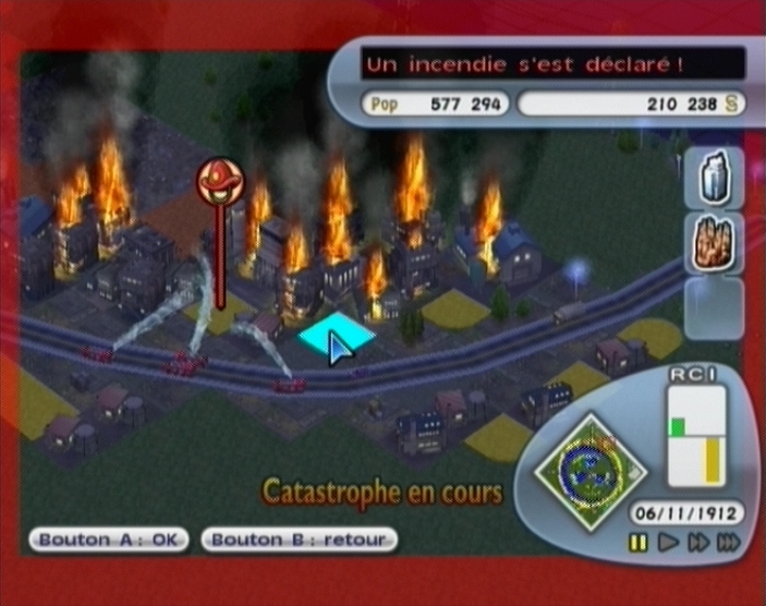 Pantallazo de SimCity Creator para Wii