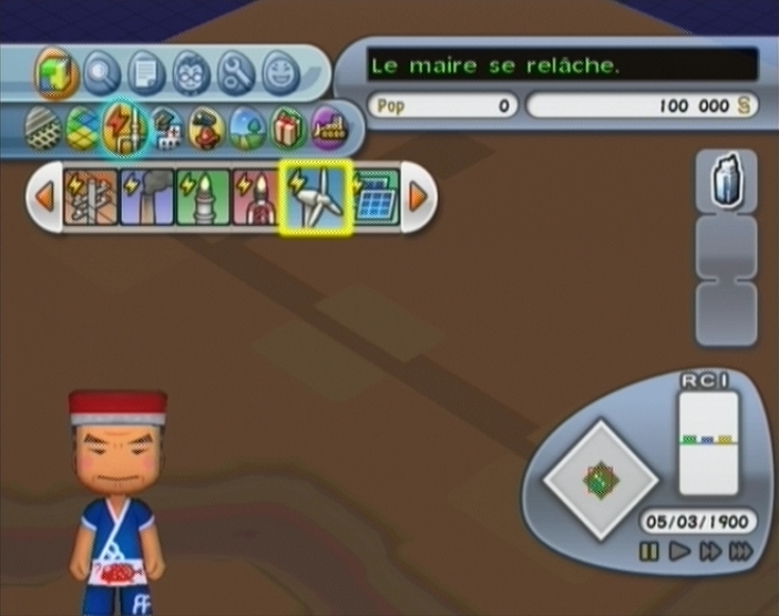 Pantallazo de SimCity Creator para Wii