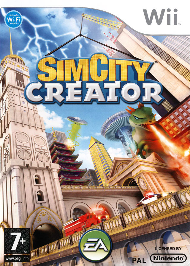 Caratula de SimCity Creator para Wii