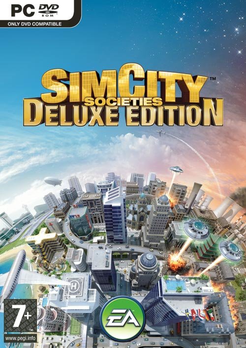 Caratula de SimCity Societies Deluxe Edition para PC