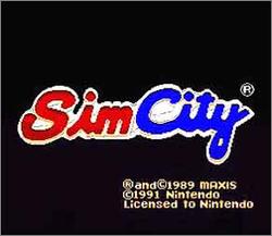 Pantallazo de SimCity para Super Nintendo