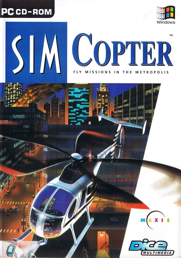 Caratula de SimCopter para PC