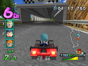 Pantallazo de Simple Wii Series Vol.1 THE Minna de Kart Race (Japonés) para Wii