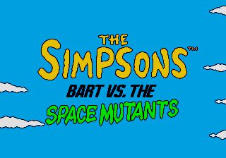 Pantallazo de Simpsons: Bart vs. The Space Mutants, The para Sega Megadrive