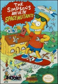 Caratula de Simpsons: Bart vs. The Space Mutants, The para Nintendo (NES)