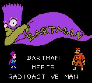 Pantallazo de Simpsons: Bartman Meets Radioactive Man, The para Gamegear