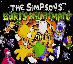 Pantallazo de Simpsons: Bart's Nightmare, The para Sega Megadrive