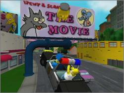 Pantallazo de Simpsons Road Rage, The para GameCube