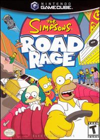 Caratula de Simpsons Road Rage, The para GameCube