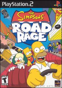 Caratula de Simpsons Road Rage, The para PlayStation 2