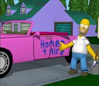 Pantallazo de Simpsons Road Rage, The para PlayStation 2