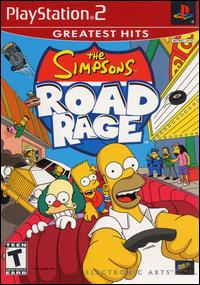 Caratula de Simpsons Road Rage [Greatest Hits], The para PlayStation 2