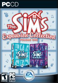 Caratula de Sims: Expansion Collection Vol. 1, The para PC