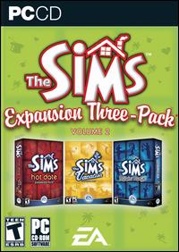 Caratula de Sims: Expansion Three-Pack -- Vol. 2, The para PC